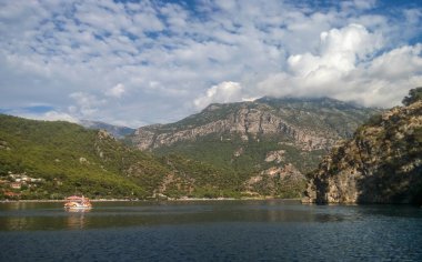 Türkiye'de deniz manzarası