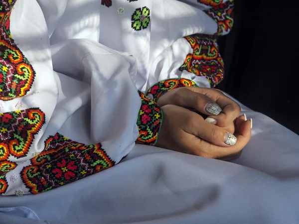 Hutsul casamento, Cárpatos, Ucrânia - High Res — Fotografia de Stock