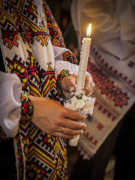 Hutsul casamento, Cárpatos, Ucrânia - High Res — Fotografia de Stock