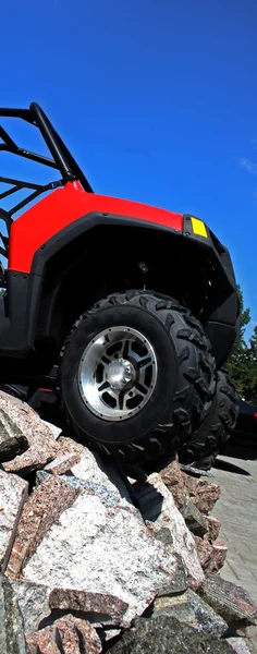 Four-wheel motorcycle — Stock Photo, Image