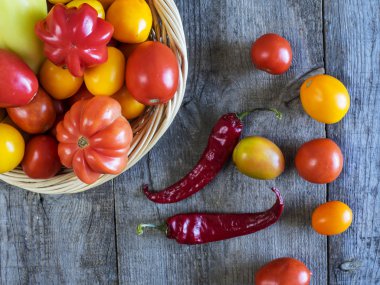 Sulu domates ve biber