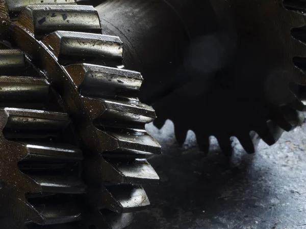 dişli tekerler yakın çekim