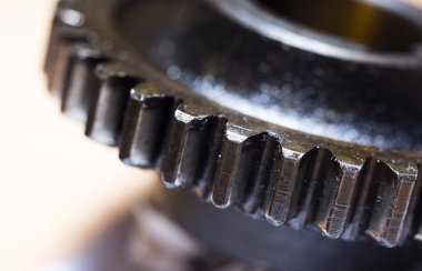 dişli tekerler yakın çekim