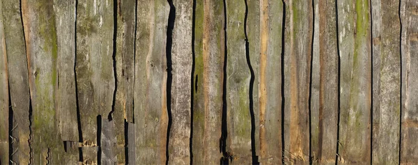 Starý dřevěný plot — Stock fotografie