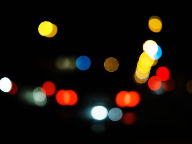 soyut yuvarlak bokeh