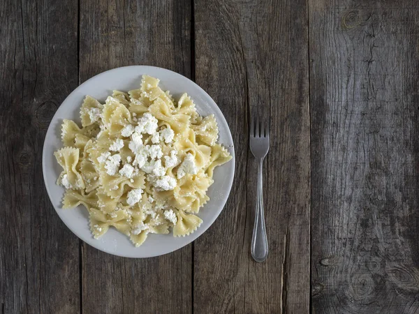 Pasta con formaggio — Foto Stock