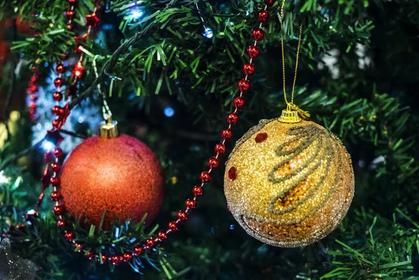 Christmas ball on — Stock Photo, Image