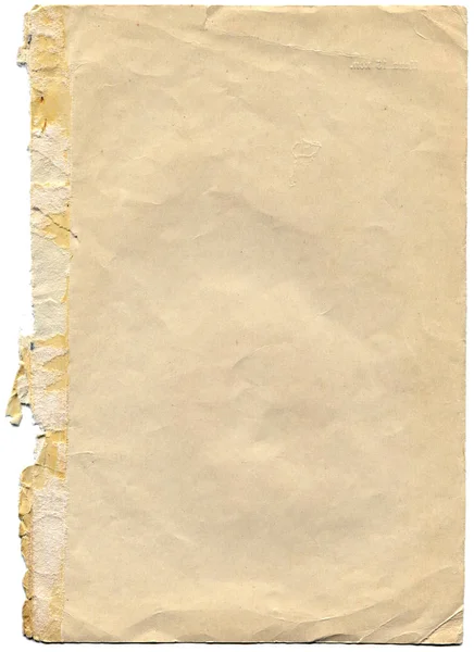 Старий і зношений папір — стокове фото