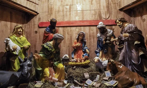 Christmas Nativity Scene — Stock Photo, Image