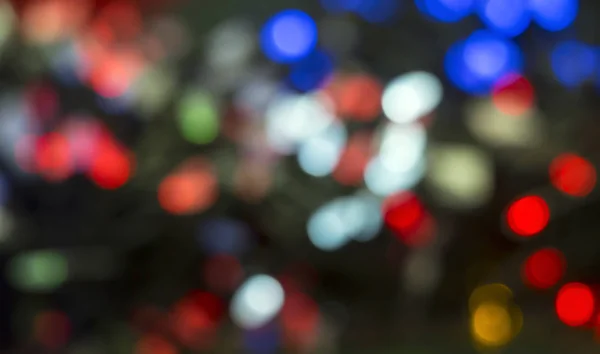 Renkli bulanık bokeh — Stok fotoğraf