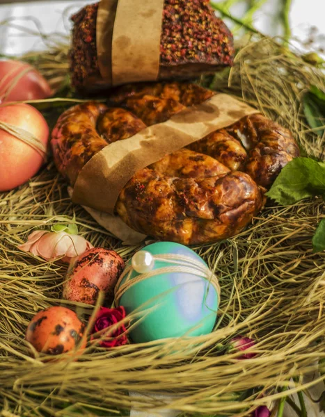 复活节的食物 — 图库照片