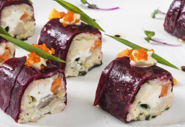 Salata kürk manto rulo 