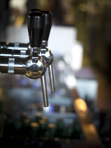 Einen Bierhahn — Stockfoto