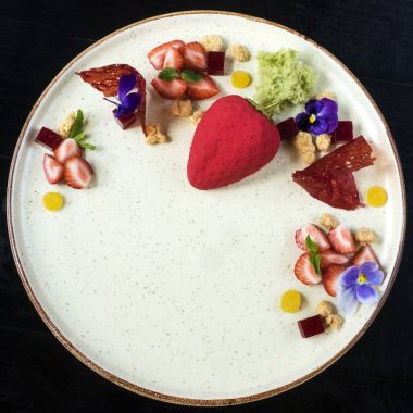 Fıstıklı Frese çilek ile