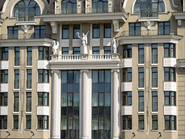 Facade of the Intercontinental Hotel