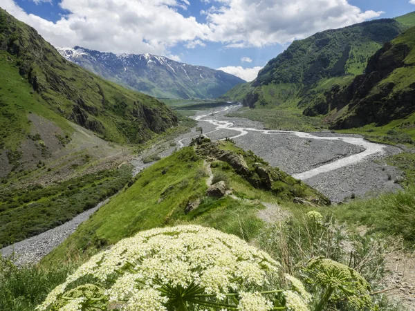 İn görüntülemek Daryal Gorge — Stok fotoğraf