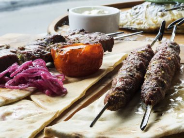 şiş kabab kuzu eti