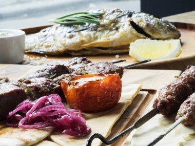 şiş kabab kuzu eti