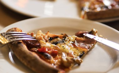 İtalyan pizza kapatın