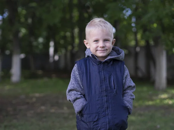 Little caucasian boy — Stock Photo, Image