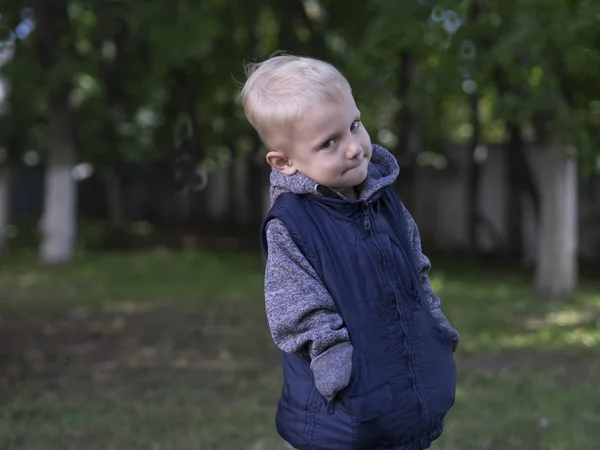 Little caucasian boy — Stock Photo, Image