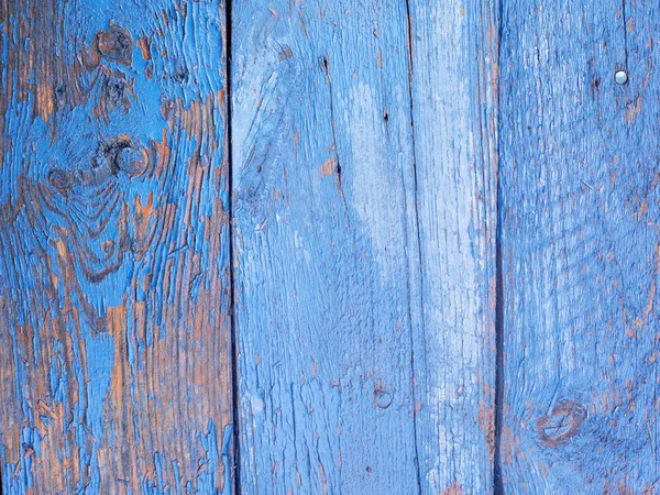 พื้นหลังไม้สีฟ้า — ภาพถ่ายสต็อก