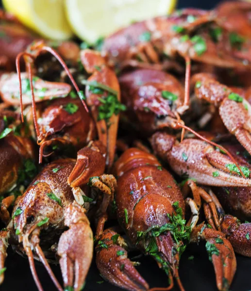Fine boiled crayfishes — Stock Photo, Image