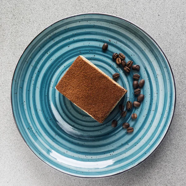 Scheibe Tiramisu — Stockfoto