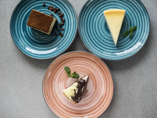Set of various cakes — Stock Photo, Image