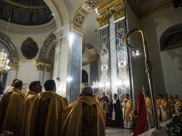 Celebrando o Dia de São Maron em Kiev, Ucrânia — Fotografia de Stock