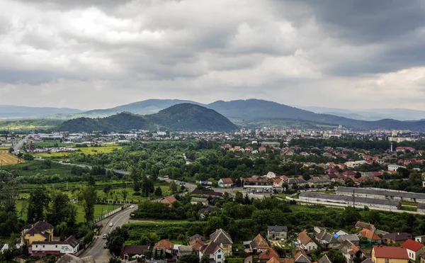 Widok ogólny Mukaczewo — Zdjęcie stockowe