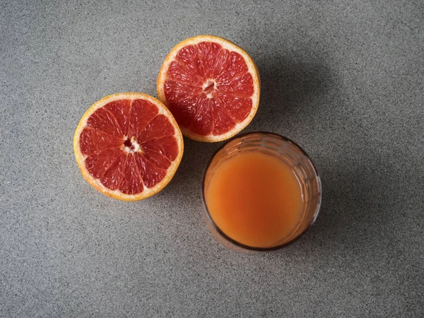 Frischen Grapefruitsaft — Stockfoto