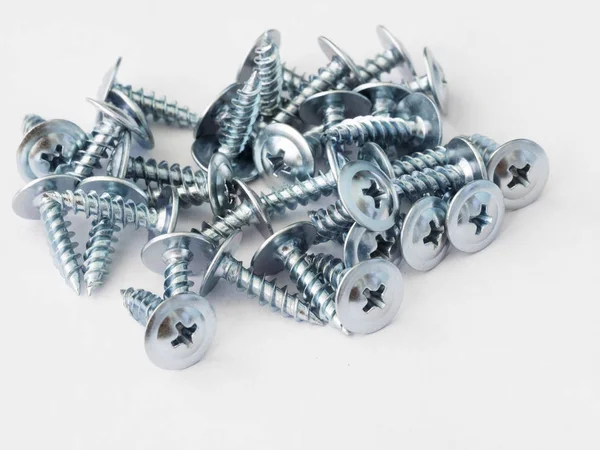 Tornillos autorroscantes — Foto de Stock