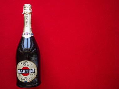 Bir şişe Martinii Prosecco.