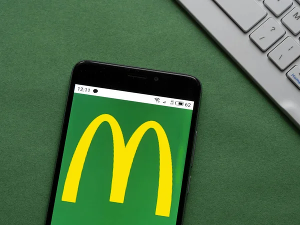 Bu resimde McDonald 'ın logosu gösteriliyor. — Stok fotoğraf