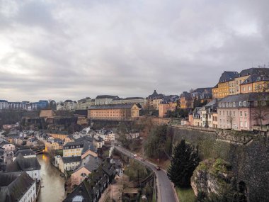 Eski Nikilux kasabasının panoraması