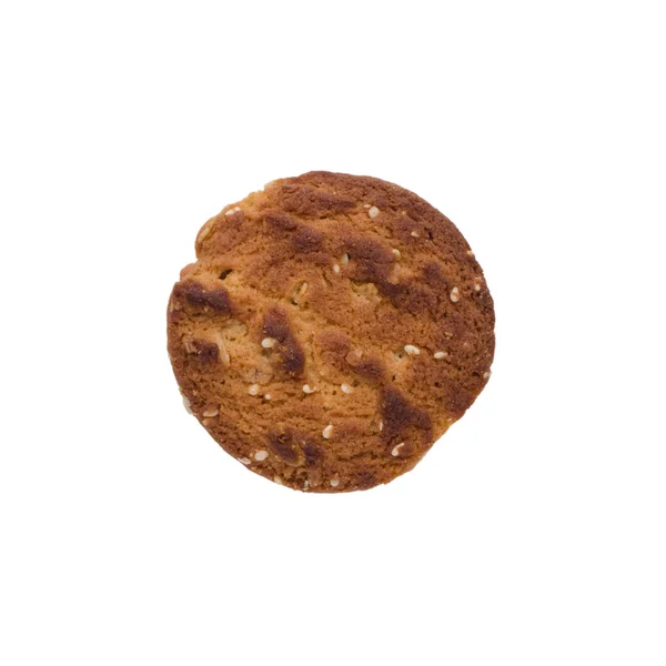 Zabliszt cookie-kat, szezámmag — Stock Fotó