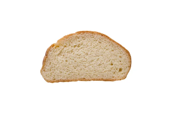Scheibe vom Laib Brot — Stockfoto