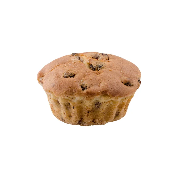 Muffin-Bäckerei auf einem weißen — Stockfoto
