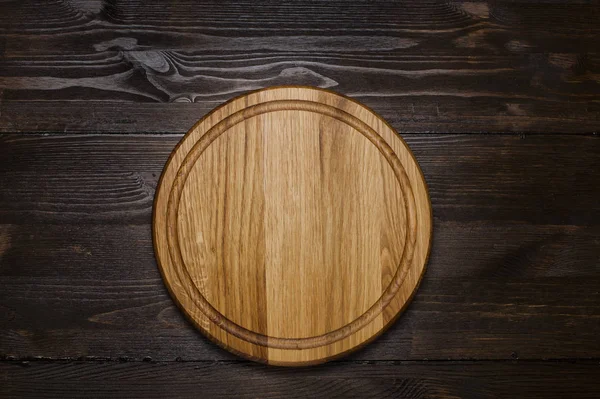 Round cutting board — Stock Photo, Image