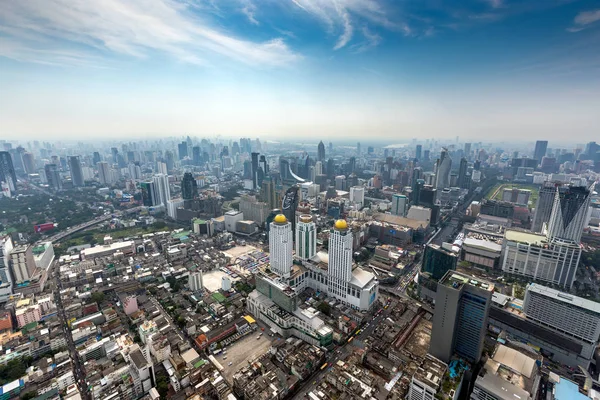 Paesaggio aereo di Bangkok — Foto Stock