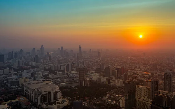 Bellissimo tramonto a Bangkok Thailandia — Foto Stock