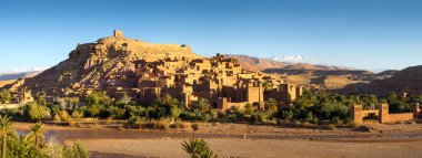 Kasbah Ait Ben Haddou in Morocco clipart