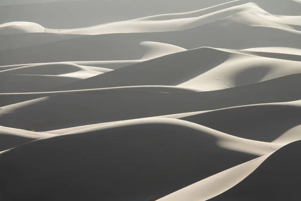 Фон с песчаными дюнами в пустыне — стоковое фото