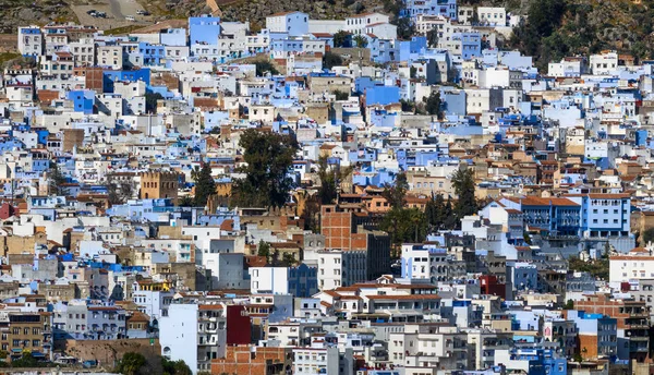 Ciudad azul Chefchaouen en Marruecos — Foto de Stock