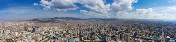 Vista panoramica aerea di Ulaanbaatar — Foto Stock