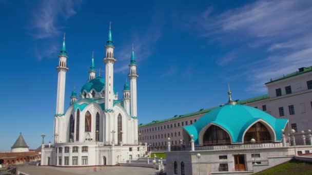 KUL Sharif moskee in Kazan Kremlin, Rusland — Stockvideo