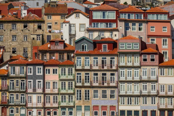 Tradiční domy Porto, Portugalsko — Stock fotografie
