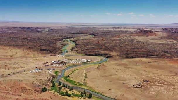 Ongiin Khiid Monastère et yourte camping — Video