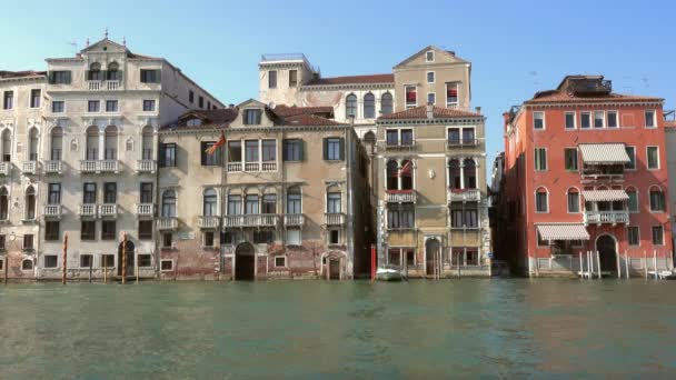 Canal Grande Venezia Italia — Video Stock